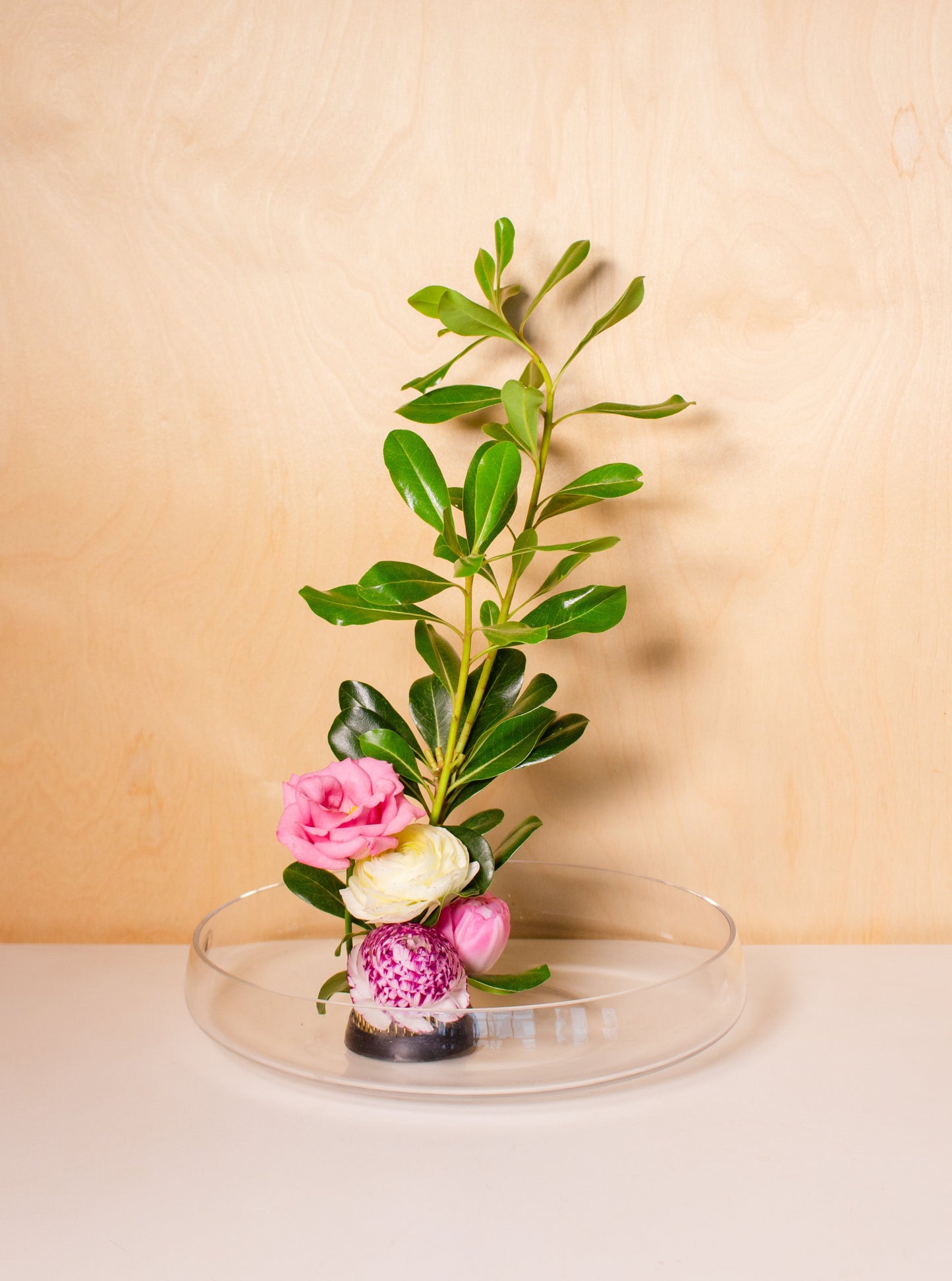 Ikebana Lunar New Year Arrangement with Vase - GTA / Toronto Flower Delivery