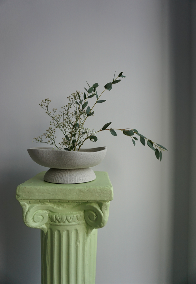 Ikebana vase and Kenzan