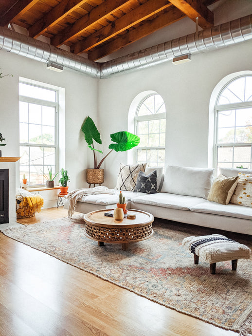 Roots: Inside this boho-chic light filled loft built in 1900