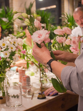 Load image into Gallery viewer, July 15 Flower Arranging Workshop - Centerpiece

